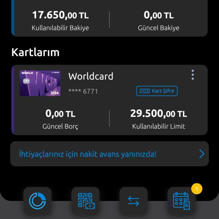 Yapı Kredi Bankası Bilgim Dışında Kredi Kartı Ve Esnek Hesap Tanımlanması