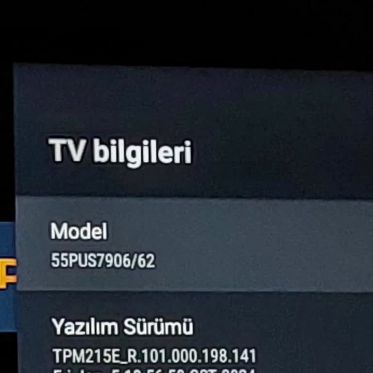 PHILIPS TV Philips Android TV Çok Yavaş