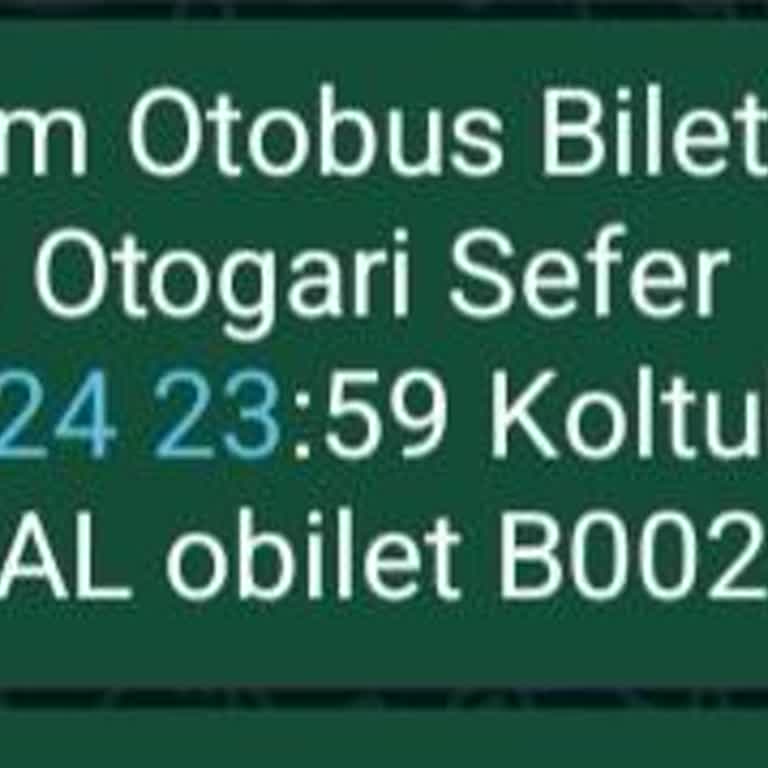 Obilet'in Yanlış Saat Bilgisi İle Bilet Satması, Sorumluluk Almaması