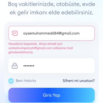 Paramolsun Hesap Kapatılması Ve İşletim Hatası