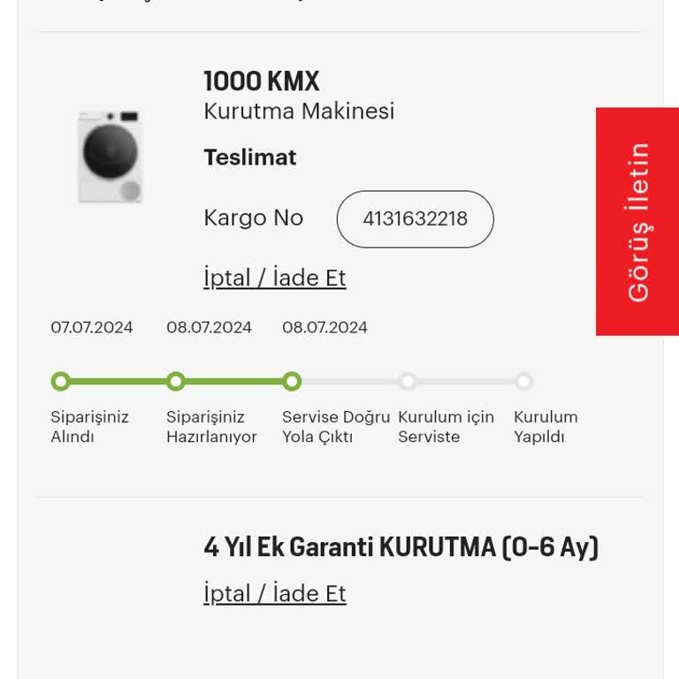 Arçelik'ten Ayıplı Hizmet