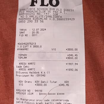FLO Mağazası İle Online Arasında Fiyat Farkı
