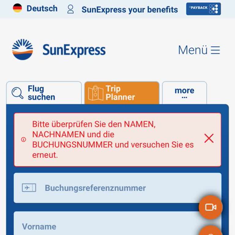Sun Express Online Check In Nicht Möglich www.sikayetvar.com