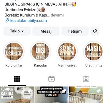 Kozalak Mobilya Şikayetim Acil Dönüş