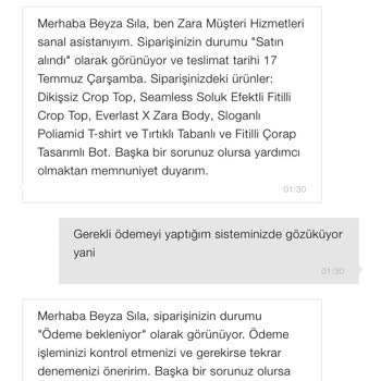 Zarada Online Ödeme Sorunu