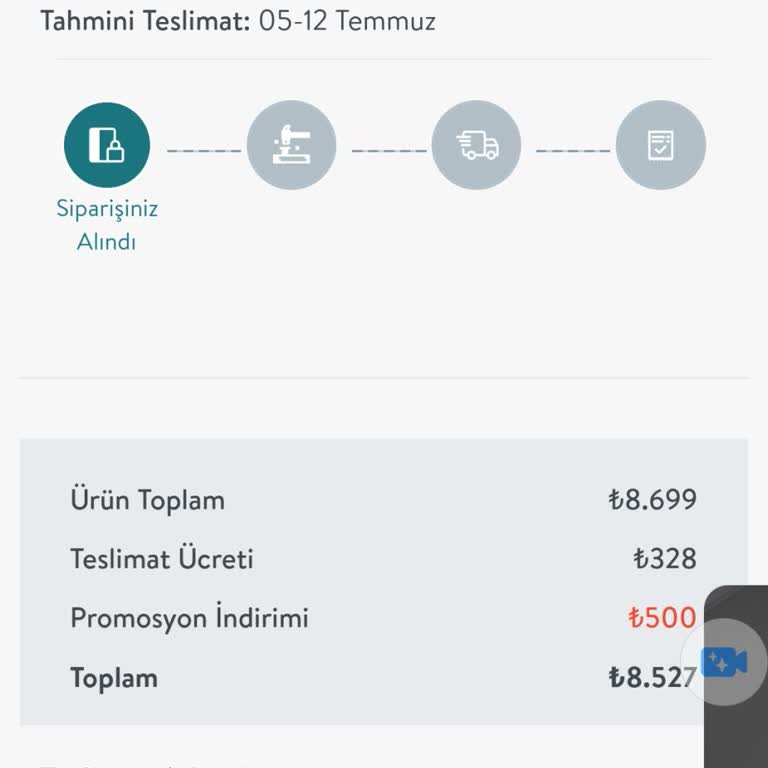 Vivense Masa Kargoya Verilmedi