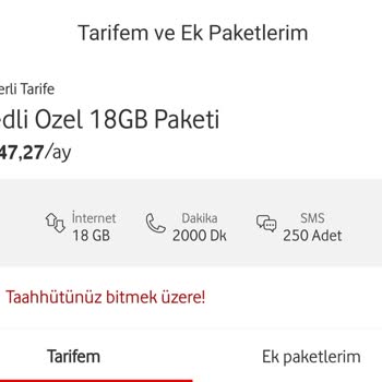 Vodafone Tarife Paketleri Ve Fiyat Anormalliği
