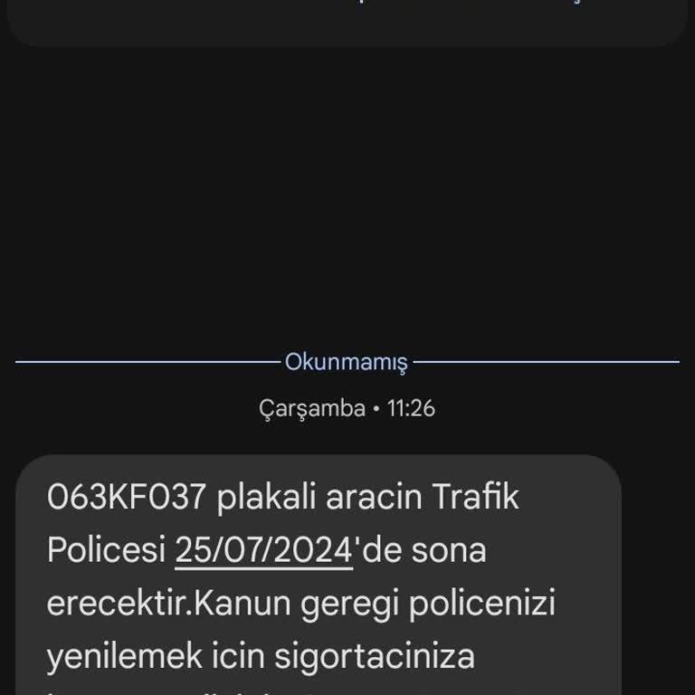 Güvence Hesabı Gelen Mesajın Asılsız Olması