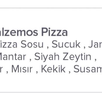 Domino's Pizza Bol Malzemos Pizza Domuz Et Var Mı Merak Ettim Lütfen Hızlı Yanıtlayın