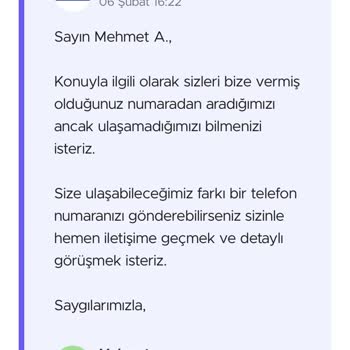 Mavi Miav Kot Şikayetim Geri Dönüş Almadı