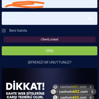 Cashwin Deneme Bonusu Kazancı Ödemiyor