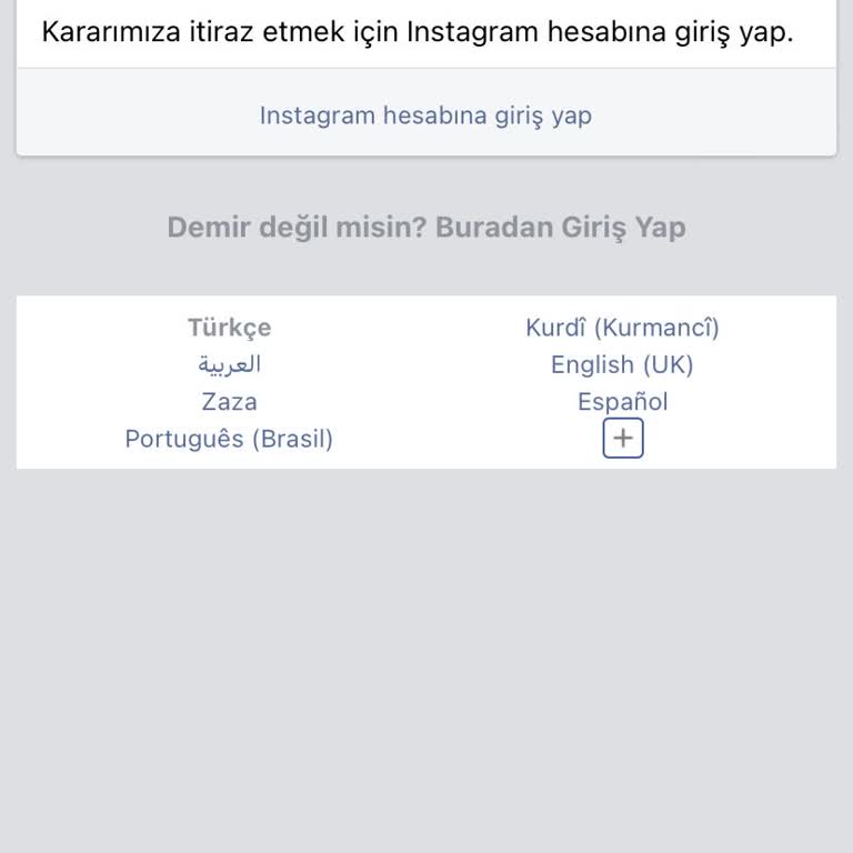Instagram Hesabım Askıya Alındı İtiraz Formuna Ulaşamıyorum