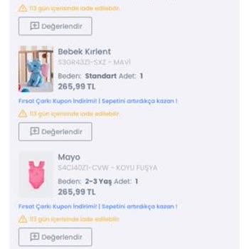 LC Waikiki Siparişimin Eksik Gelmesi