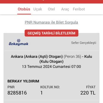 1 Dakika Geç Kalma Mağduriyet Ve Özkaymak Firması İletişimsizlik