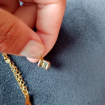 Sacha Accessories Çelik Kolye Diye Aldım