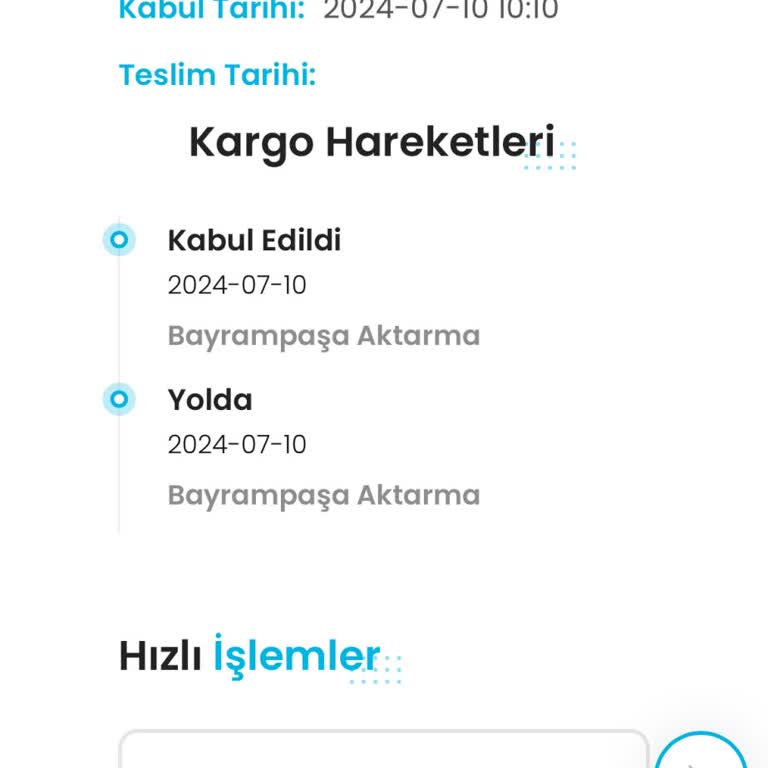 Kargoist Firması Zara'dan Aldığım Ürünü Günlerdir Teslim Etmiyor