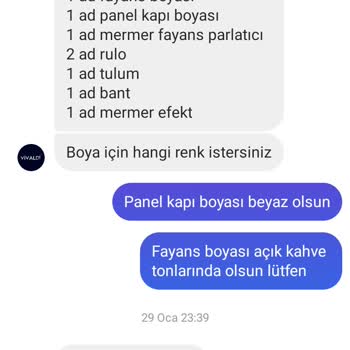 Vivaldi Boya Hediyemi Göndermedi