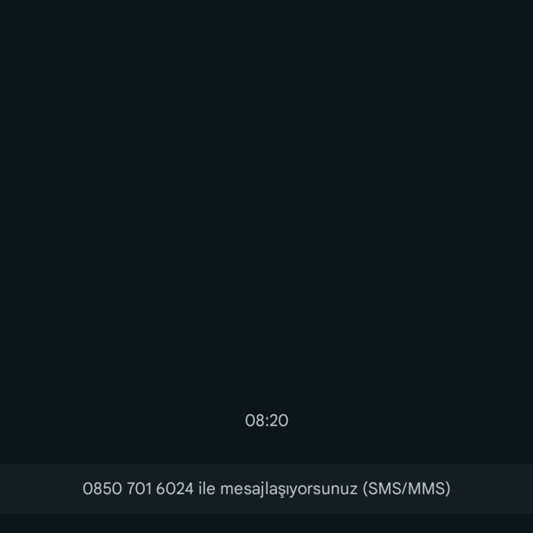 0850 701 60 24 08507016024 Numaralı Telefondan Numarasından Aktivasyon Kodu Geldi.