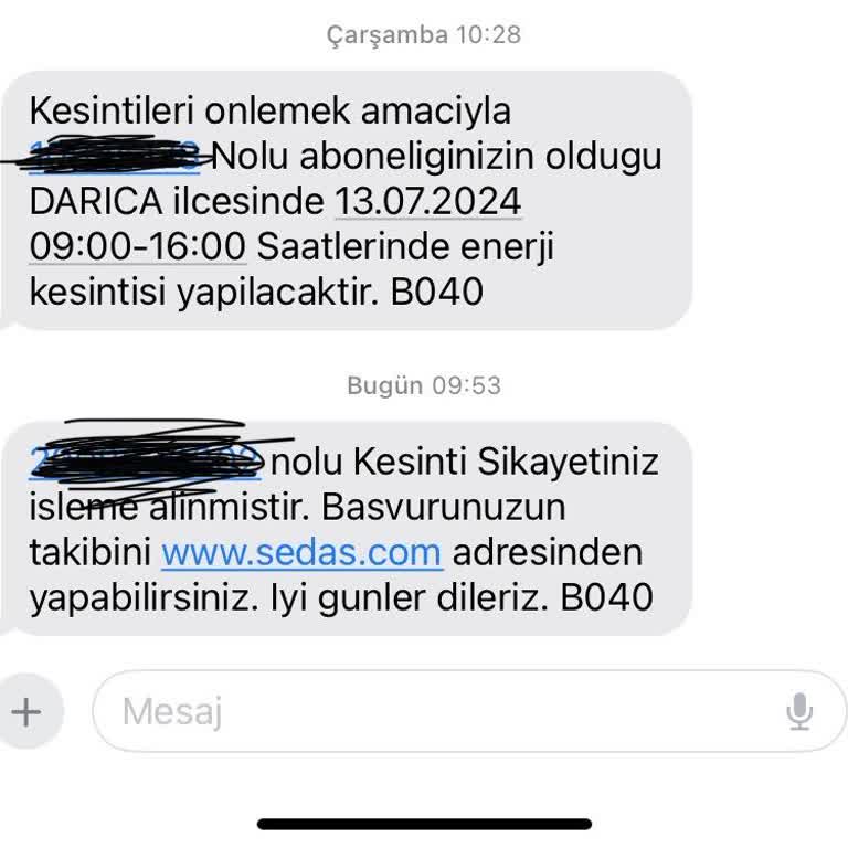 Darıca Sepaş Enerji'nin Uzun Süren Elektrik Kesintileri