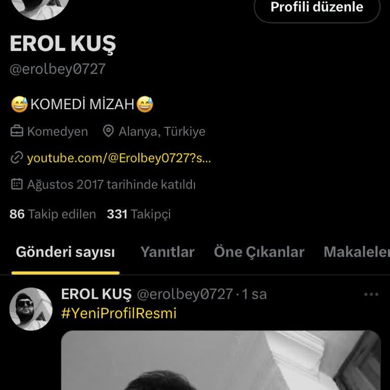 Twitter Profil Resmimi Değiştirdim Mavi Tıkım Kayboldu Lütfen Yardımcı Olun