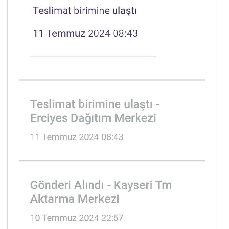 Hepsijet Kargonun Ürün Teslim Etmemesi
