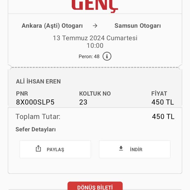 Obilet Genç Turizm Sektöre Hiç Yakışmıyor.