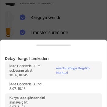 Hepsiburada İade Kargo Sözde Kayboldu!