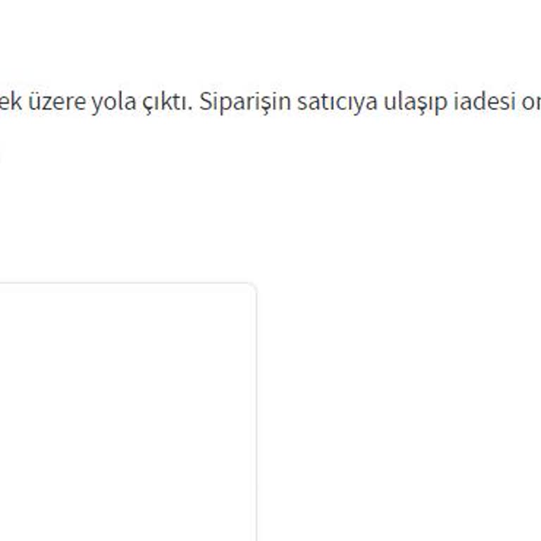 Sürat Kargo Kargolar İade Ediliyor