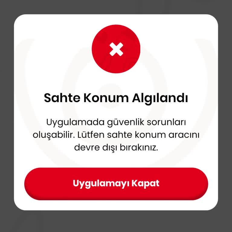 Nutella Sahte Konum Algılandı