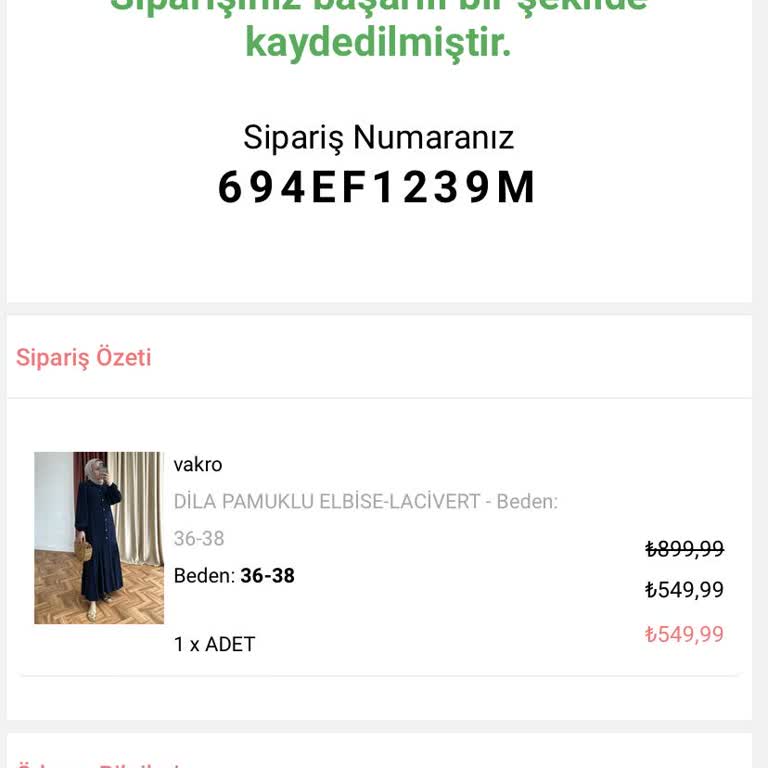 Vakro Boutique Kargoyu Göndermeyip Parasını Yatırmıyorlar