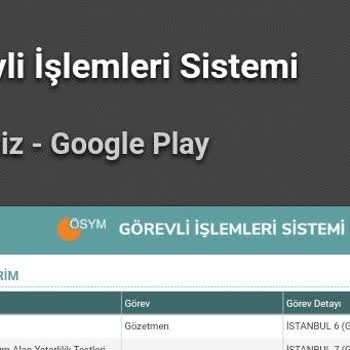 ÖSYM Sınav Görevli Ücreti Ödenmemesi