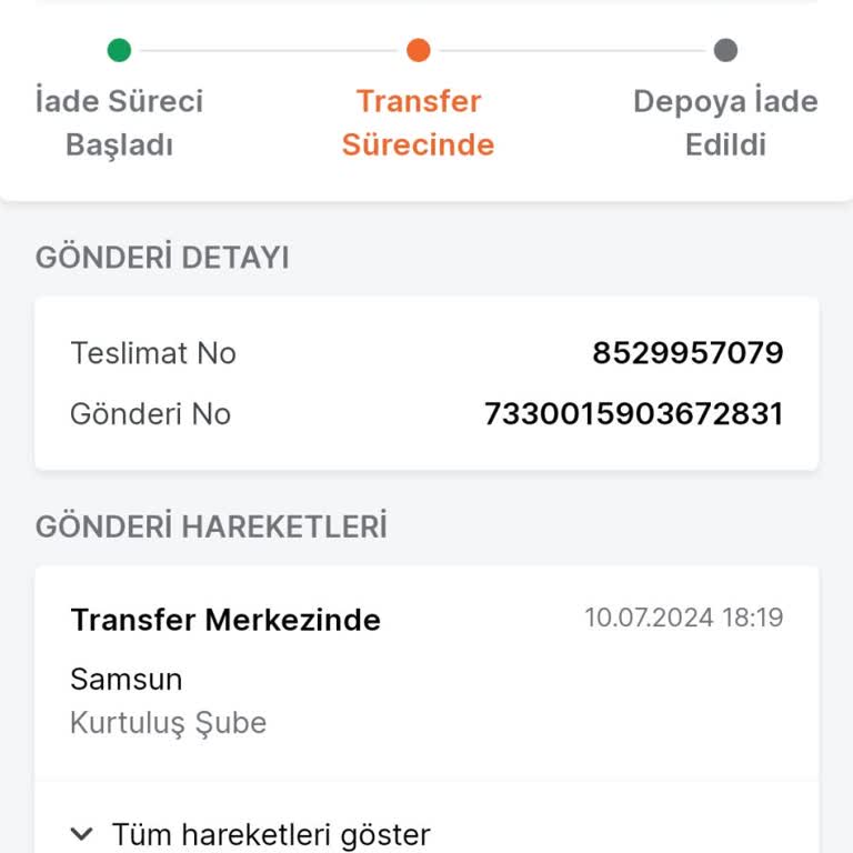 Ty Express Vakit Kaybı