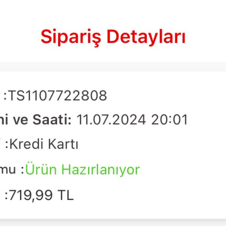 Lufian Ürünüm İki Gündür Hazırlanıyor