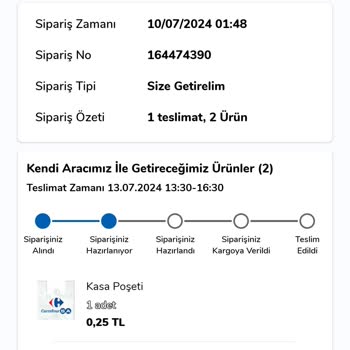 Carrefour SA Online Müşteriye Verdiği Değersiz Hizmet!