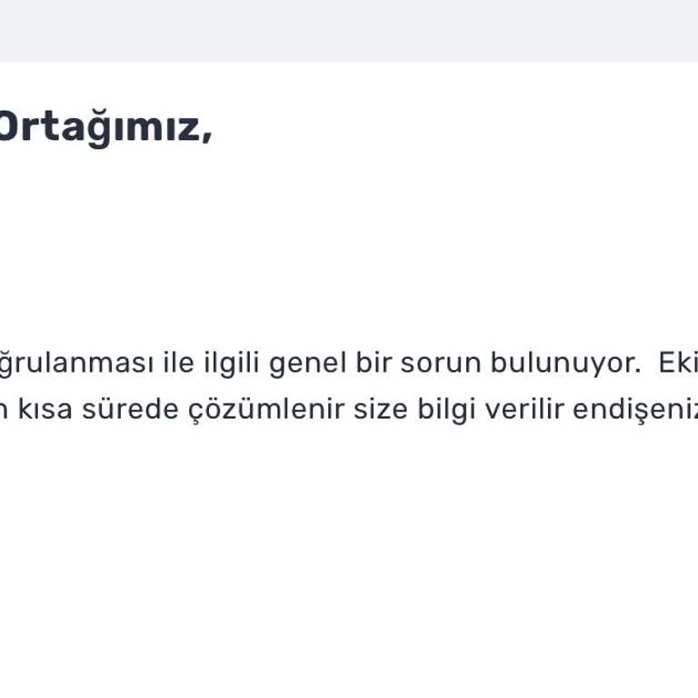 Trendyol Dolap Butik Hesabı İçin Kep Adresine Mail Gelmiyor.