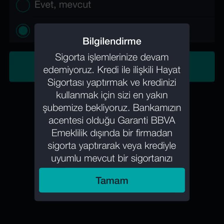 Garanti BBVA Kredi Başvurusunda Yaşanan Sorunlar