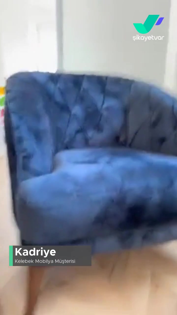 Kelebek Mobilya Ölçüleri Ve Rahatlığı Tamamen Farklı Olan Berjerin İade Talebi! videonun kapak resmi