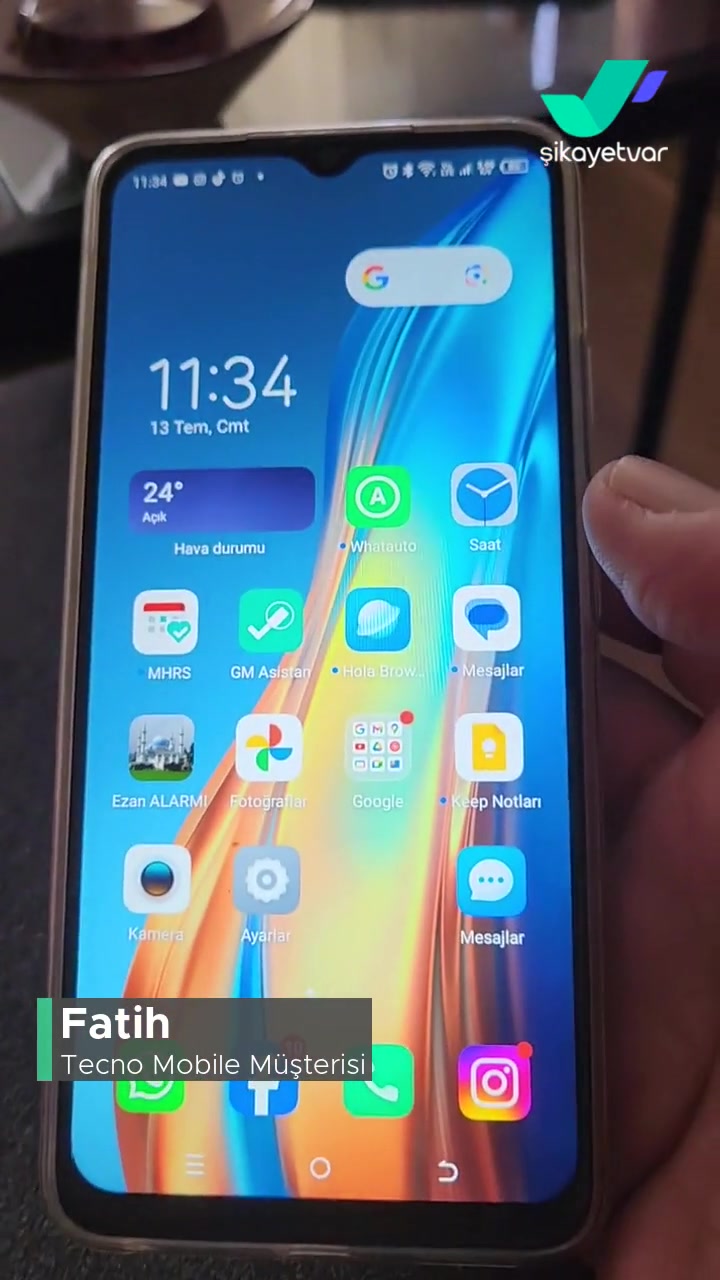 Tecno Mobile Alarm İşkencesi (Canı İsterse Çalıyor) videonun kapak resmi