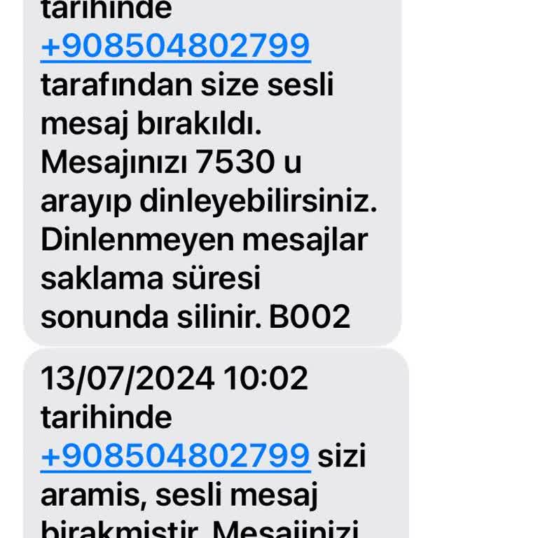 Turkcell Engellenen Numaranın Aramasını Bana İletiyor