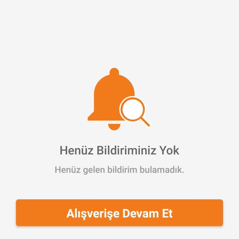 Trendyol İstek Bildiriminin Olmaması