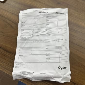 Dyson V8 Servis Hasarı