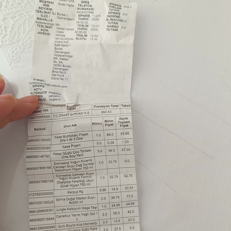 Bursa Carrefour AVM Kampanyalı Ürün Teslimatında Yaşanan Sorun