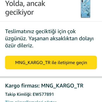 Amazon Kuzey İletişim Teslimat Sorunu!