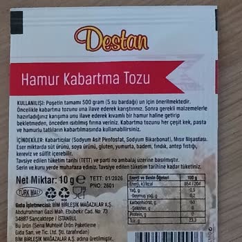 BİM İçi Boş Kapalı Ürün