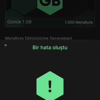 Kim GB İster Mobil Uygulamada GB Dönüştürme Sorunu