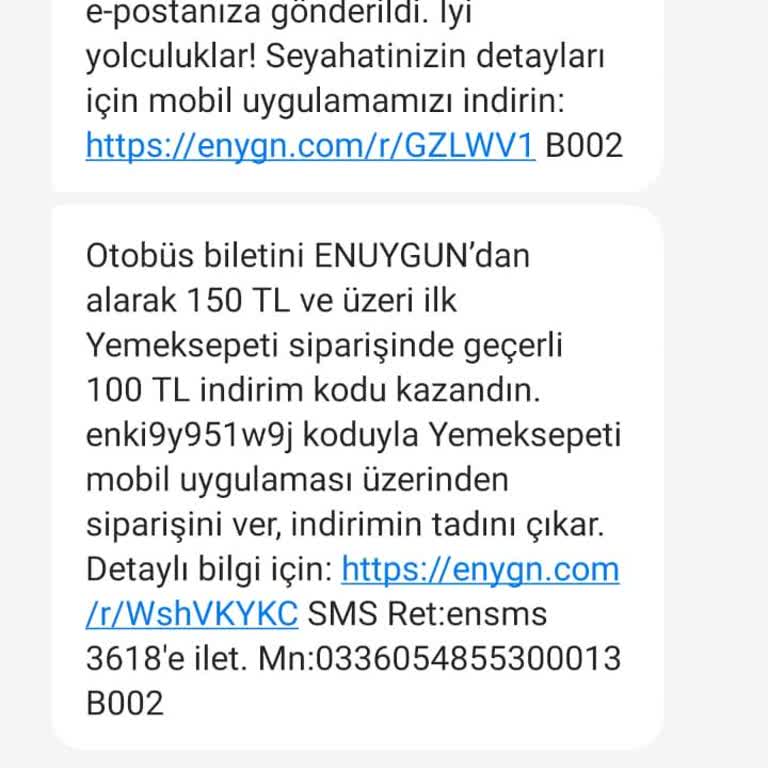 Enuygun.com Bilet İademi Yapmadı