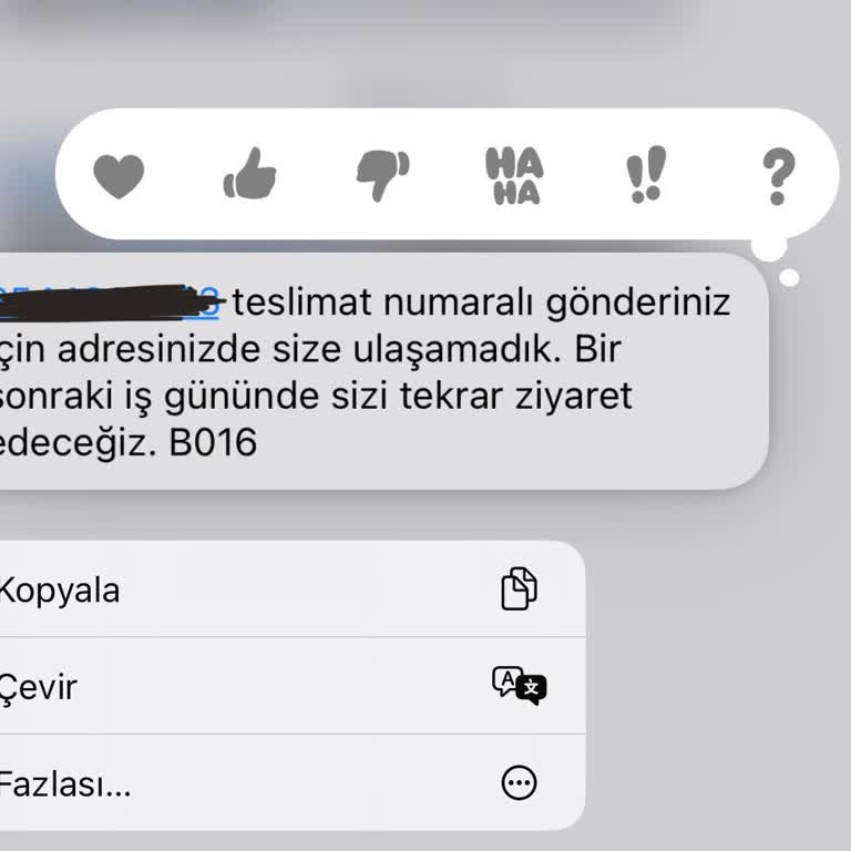 Trendyol Express Adreste Bulunamadı Mesajı
