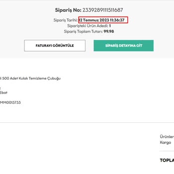 Ecrou Mağazasının Sorumsuzluğundan Bıktım