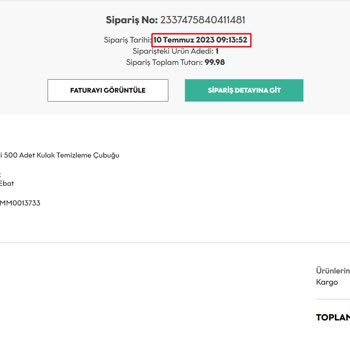 Ecrou Mağazasının Sorumsuzluğundan Bıktım