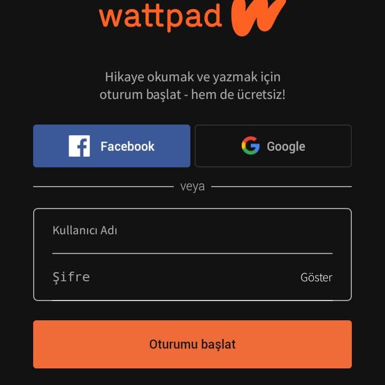 Wattpad Uygulamasına Girmeye Çalışıyorum Ama Açılmıyor.